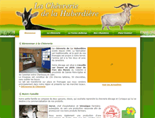 Tablet Screenshot of chevrerie-ferme-auberge.com
